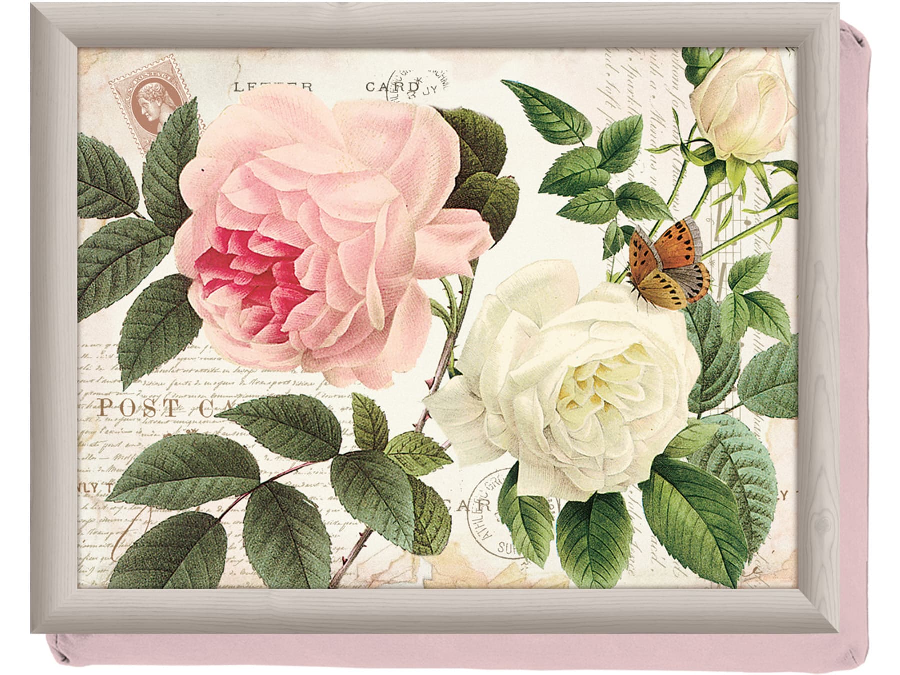 Creative Tops Rose Garden Laptray, Colour Assorted, Size 20 x 14