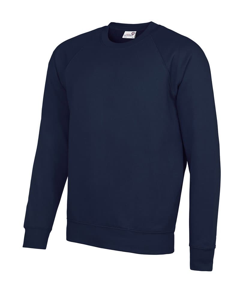Academy raglan sweatshirt : Black : XS, Colour Academy Black, Size XS