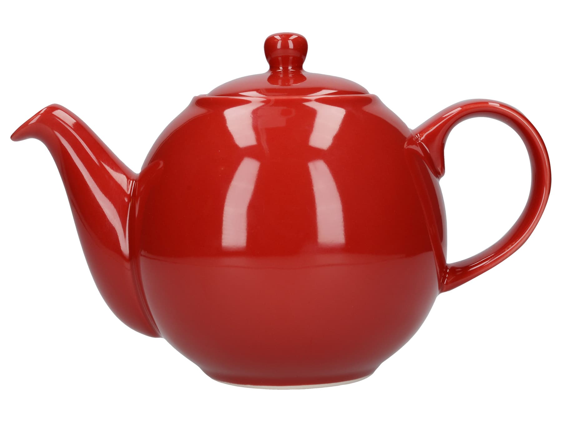 London Pottery Globe 4 Cup Teapot Red, Colour Red