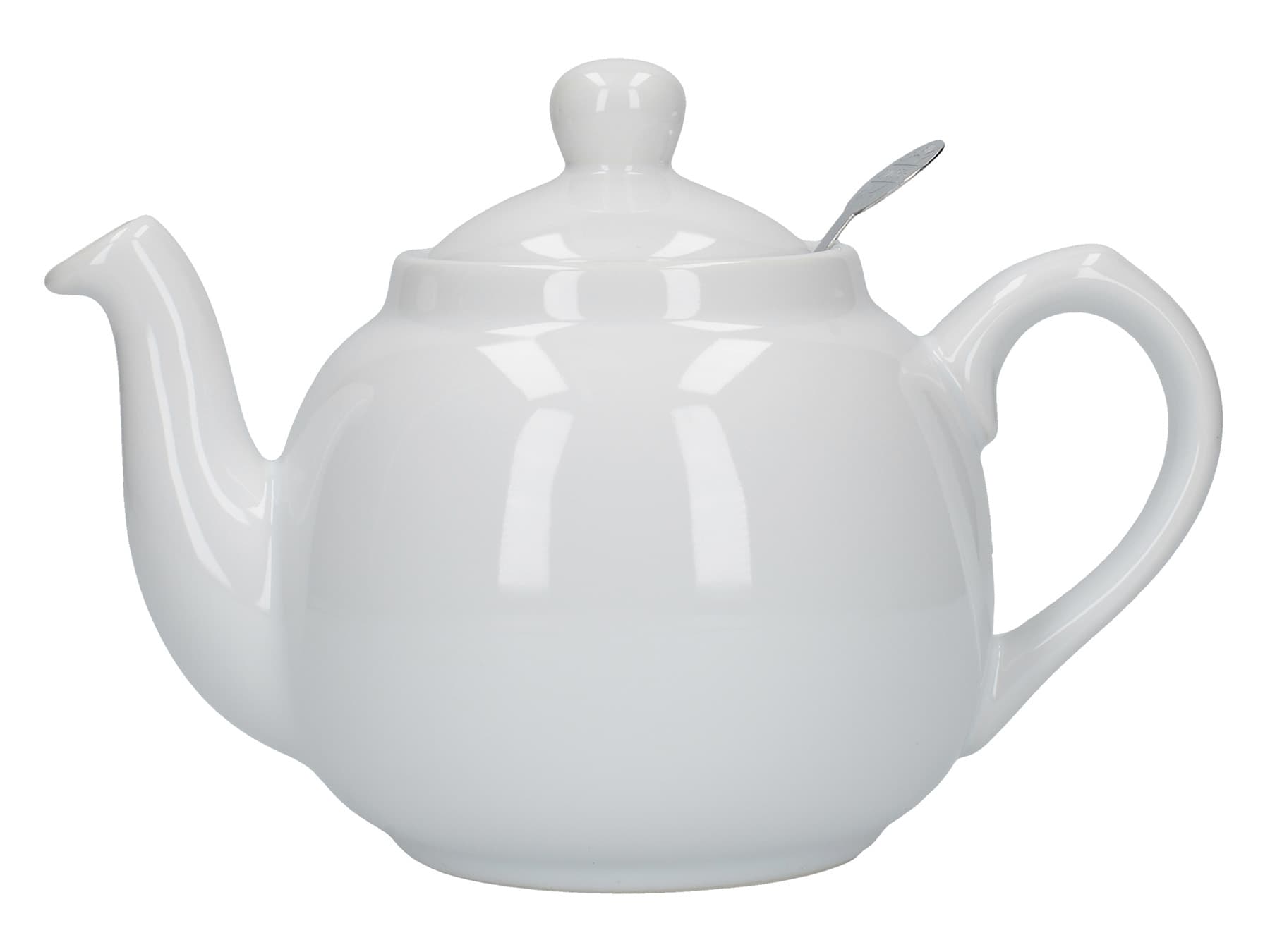London Pottery Farmhouse 2 Cup Teapot White, Colour White